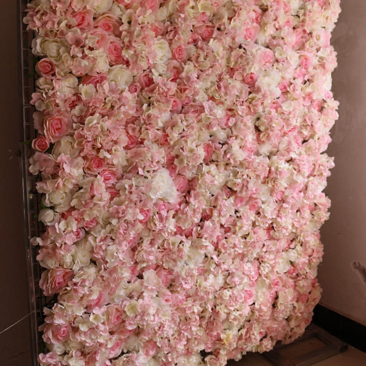Baby Pink Wedding Flower Wall For Romantic Photography Backdrop Baby Shower Specail Event Salon Decor Floral Panels 40*60cm