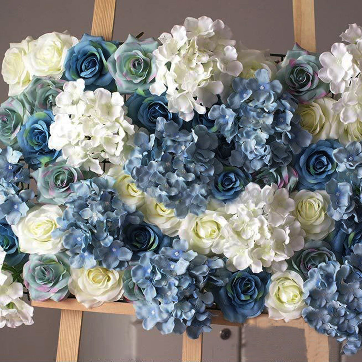 Blue Flower Wall For Wedding Romantic Photography Backdrop Special Event Salon Party Arrangement Decpr Floral Panels 40x60cm