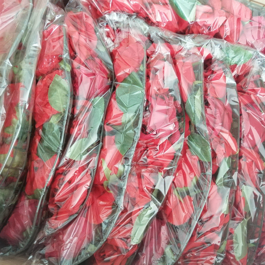 Red Wedding Flower Walls Artificial Rose Peony Green Leaf Background For Romantic Photography Bridal Shower Panel 15.75inch x23.62inch