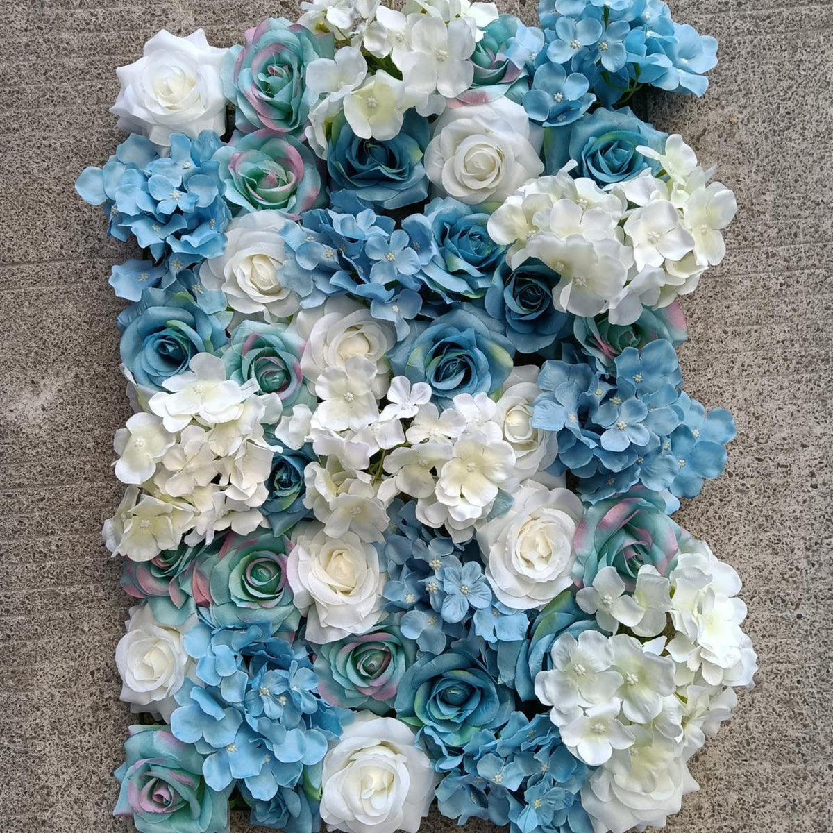 Blue Flower Wall For Wedding Romantic Photography Backdrop Special Event Salon Party Arrangement Decpr Floral Panels 40x60cm