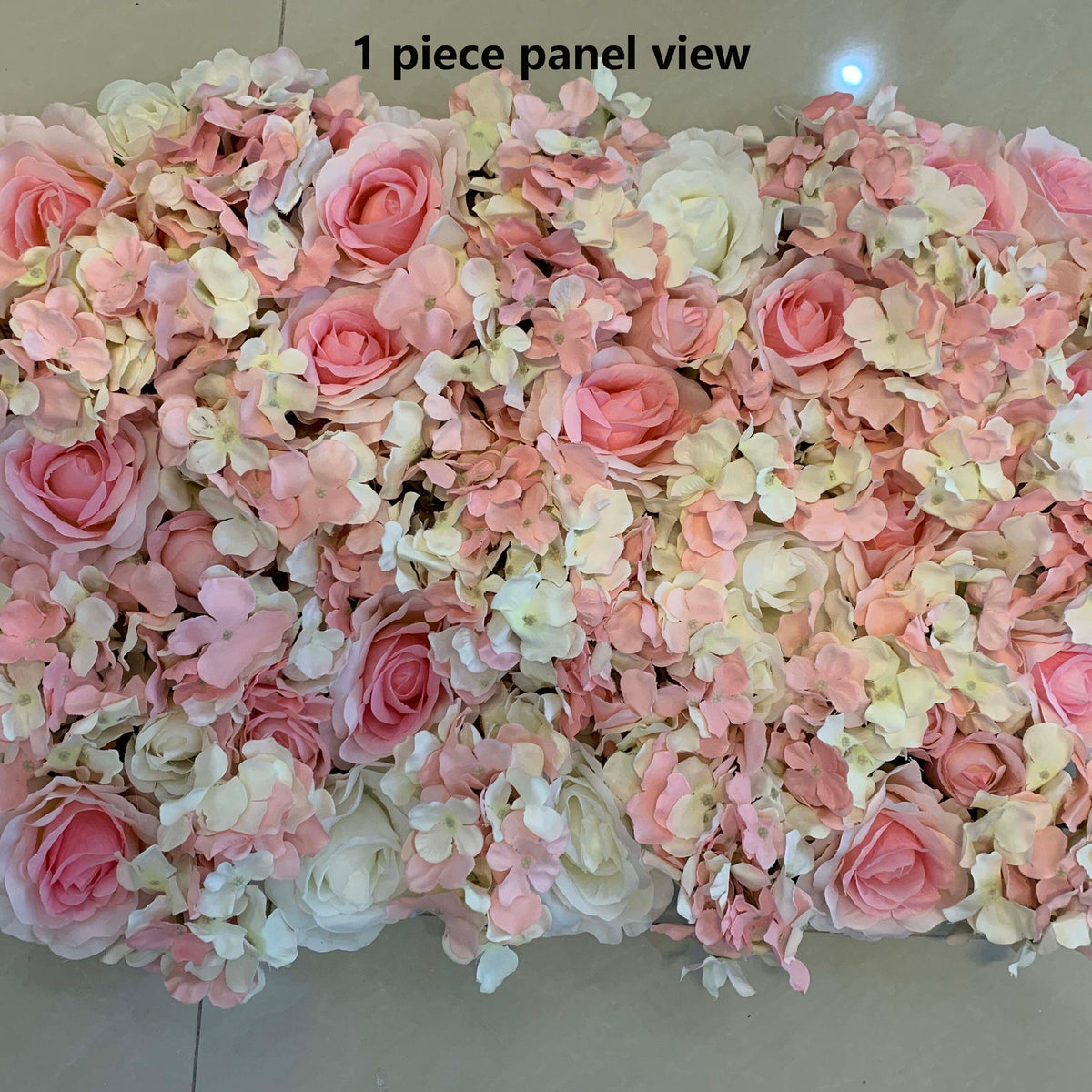 Baby Pink Wedding Flower Wall For Romantic Photography Backdrop Baby Shower Specail Event Salon Decor Floral Panels 40*60cm