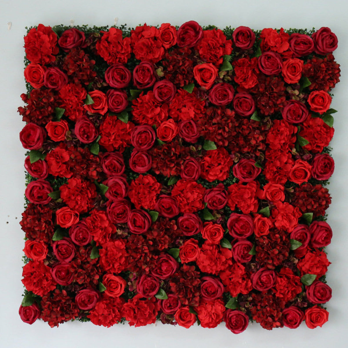 Silk Rose Flowers 3D Backdrop Wall Wedding Decoration Artificial Flower Wall Panel for Home Decor Backdrops Baby Shower,Party backdrop Decor