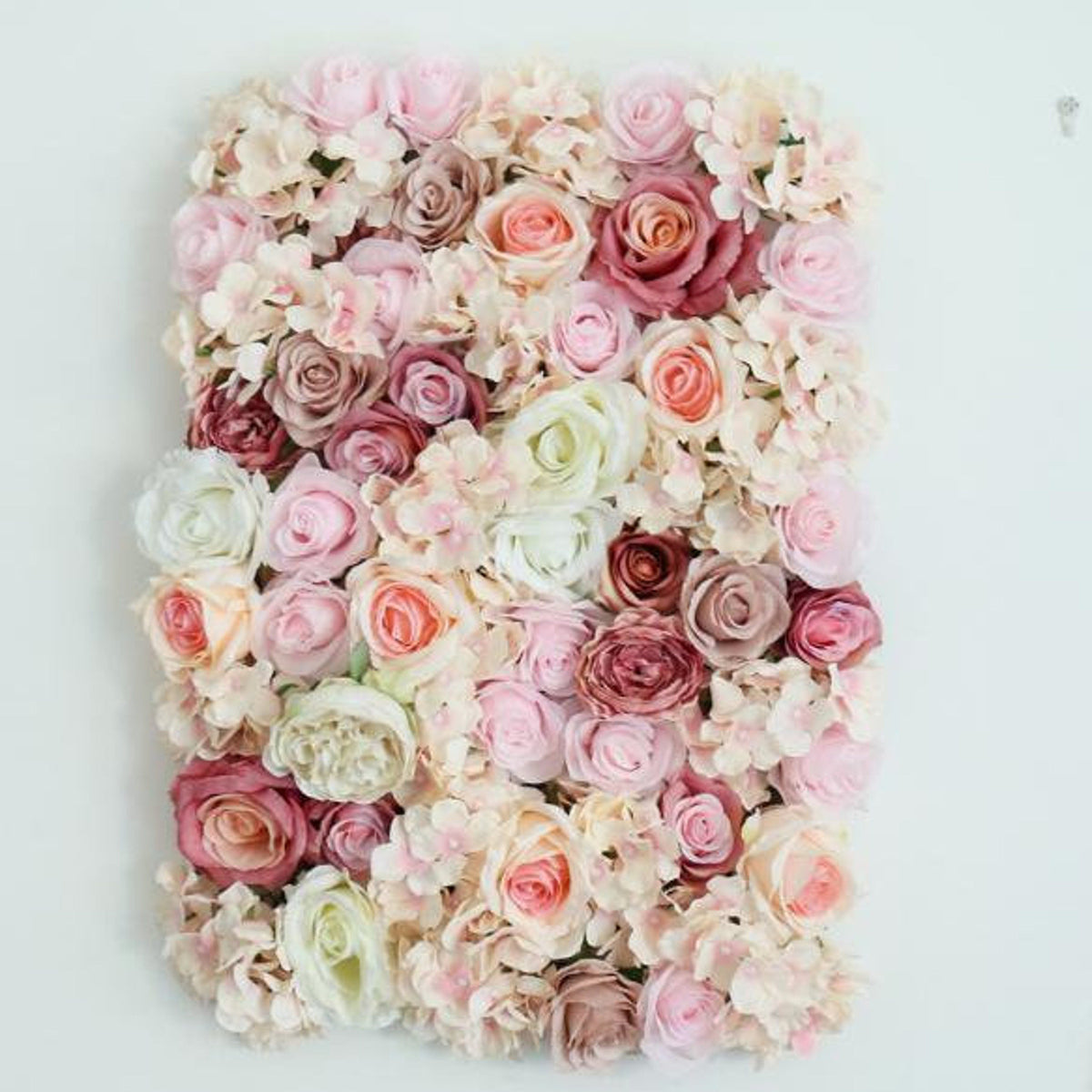 Rose Flower Wall for Wedding Photography Backdrop Special Event Salon Party Arrangement Rose Wall Decor Floral Panels 40x60cm
