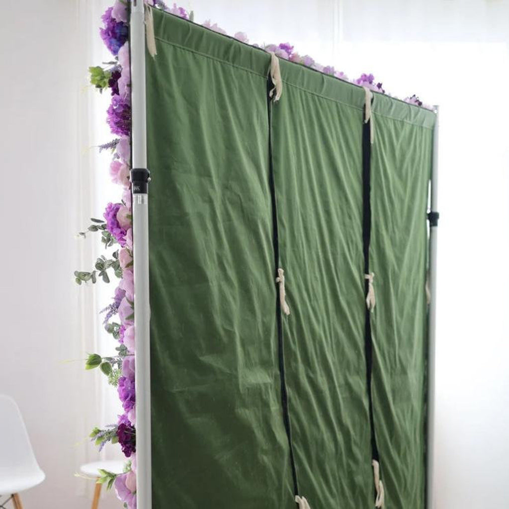 New Design Orange Floral Wall  For Wedding Arrangement Event Salon Party Photography Backdrop Fabric Rolling Up Curtain Fabric Cloth