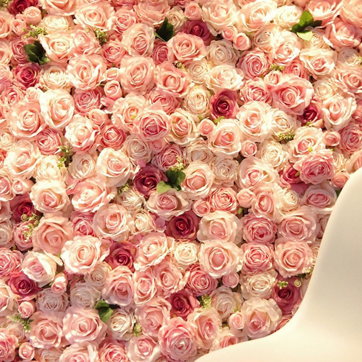 Blush Pink Flower Wall For Wedding Photography Backdrop Baby Shower Special Event Arrangement Decor Floral Panels 15.75x23.62inch