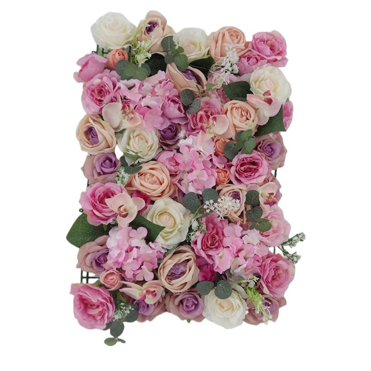 Beauty Flower Wall For Wedding Photography Backdrop Baby Shower Special Event Arrangement Decor Floral Panels 15.75x23.62inch