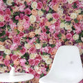Beauty Flower Wall For Wedding Photography Backdrop Baby Shower Special Event Arrangement Decor Floral Panels 15.75x23.62inch