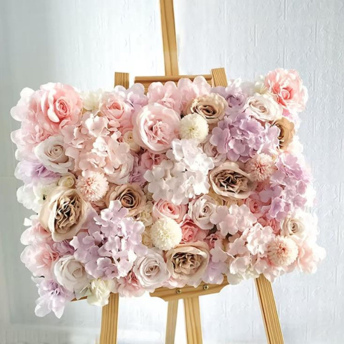 Artifical Simulation Silk Flower Wall Wedding Floral Wall  Baby Shower Special Event Arrangement Backdrop Floral Panel 40*60cm