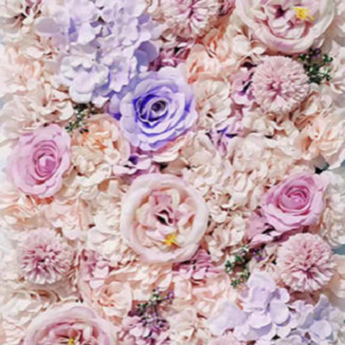 2 Pack of 16 x 24" Artificial Flower Wall Panels Flower Wall Mat Silk Rose Flower Panels for Backdrop Wedding Wall Decoration