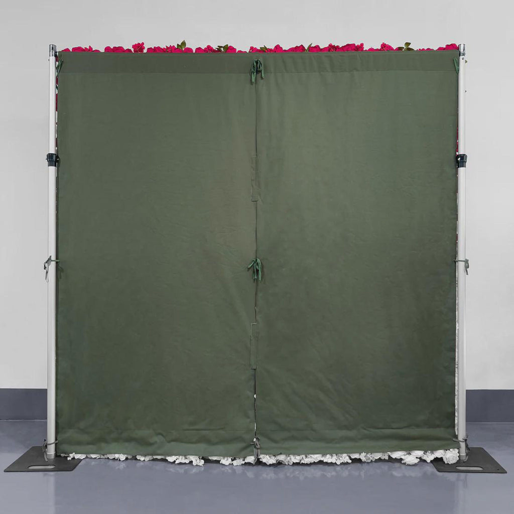 Red Rose Flower Wall, Wedding Backdrop, 8x8 foot, Event Decor, Flower Backdrop, Wedding Decor, Wall Panel, Wedding Flowers, Party Decor, 3D