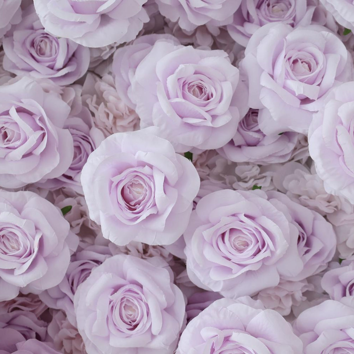 Ships from Houston/8x8ft Romantic Lilac Purple Flower Wall,Rolling Curtain Backdrop, Artificial Fabric Flower Wall for Weddings