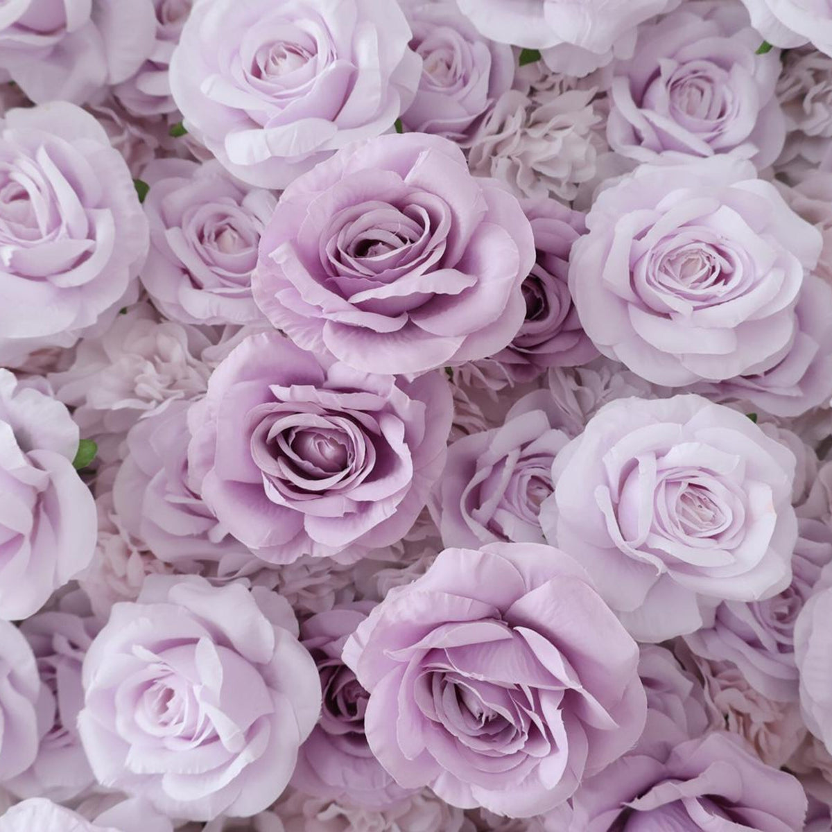 Ships from Houston/8x8ft Romantic Lilac Purple Flower Wall,Rolling Curtain Backdrop, Artificial Fabric Flower Wall for Weddings