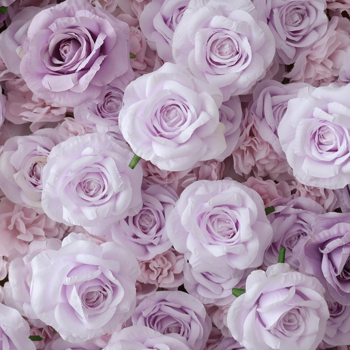 Ships from Houston/8x8ft Romantic Lilac Purple Flower Wall,Rolling Curtain Backdrop, Artificial Fabric Flower Wall for Weddings