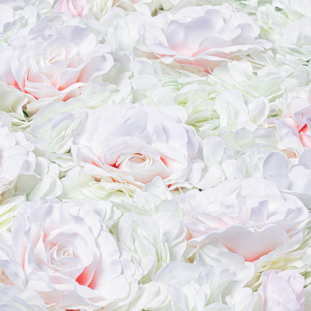 Pink & White 3D Flower Wall Panel, 16x24" Artificial Floral Backdrop