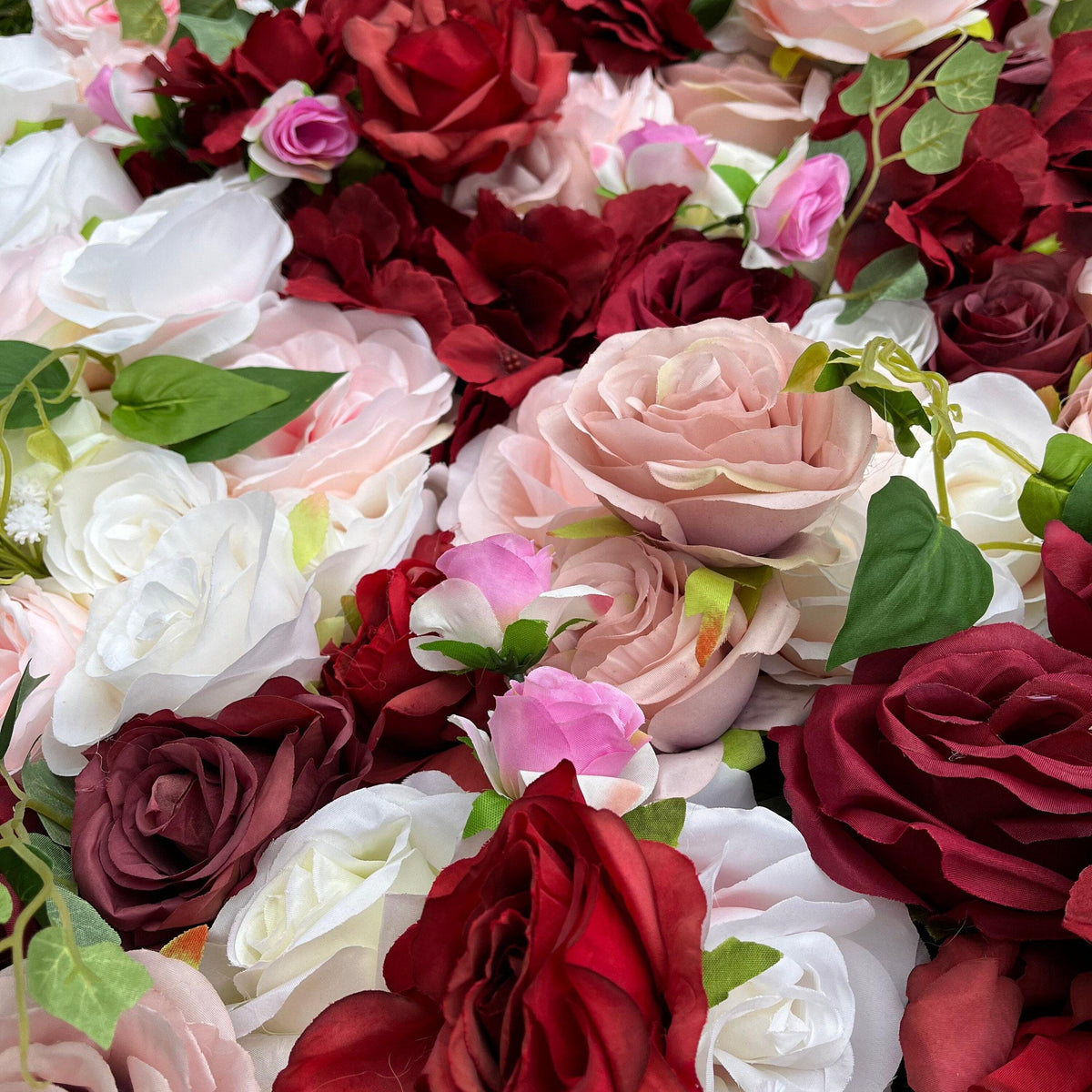3D Silk Flower Wall Panel, Wedding Photo Booth Backdrop