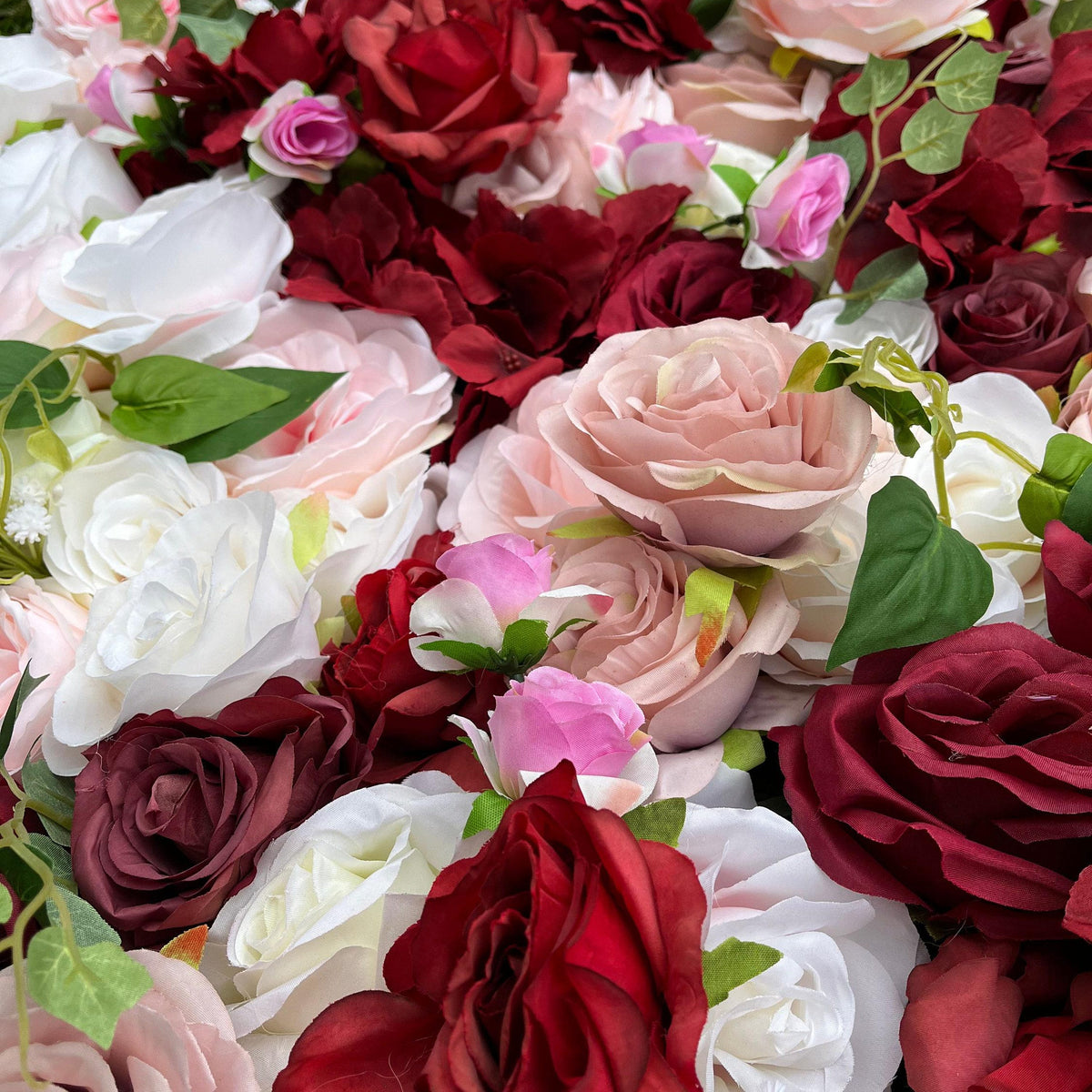 3D Silk Flower Wall Panel, Wedding Photo Booth Backdrop