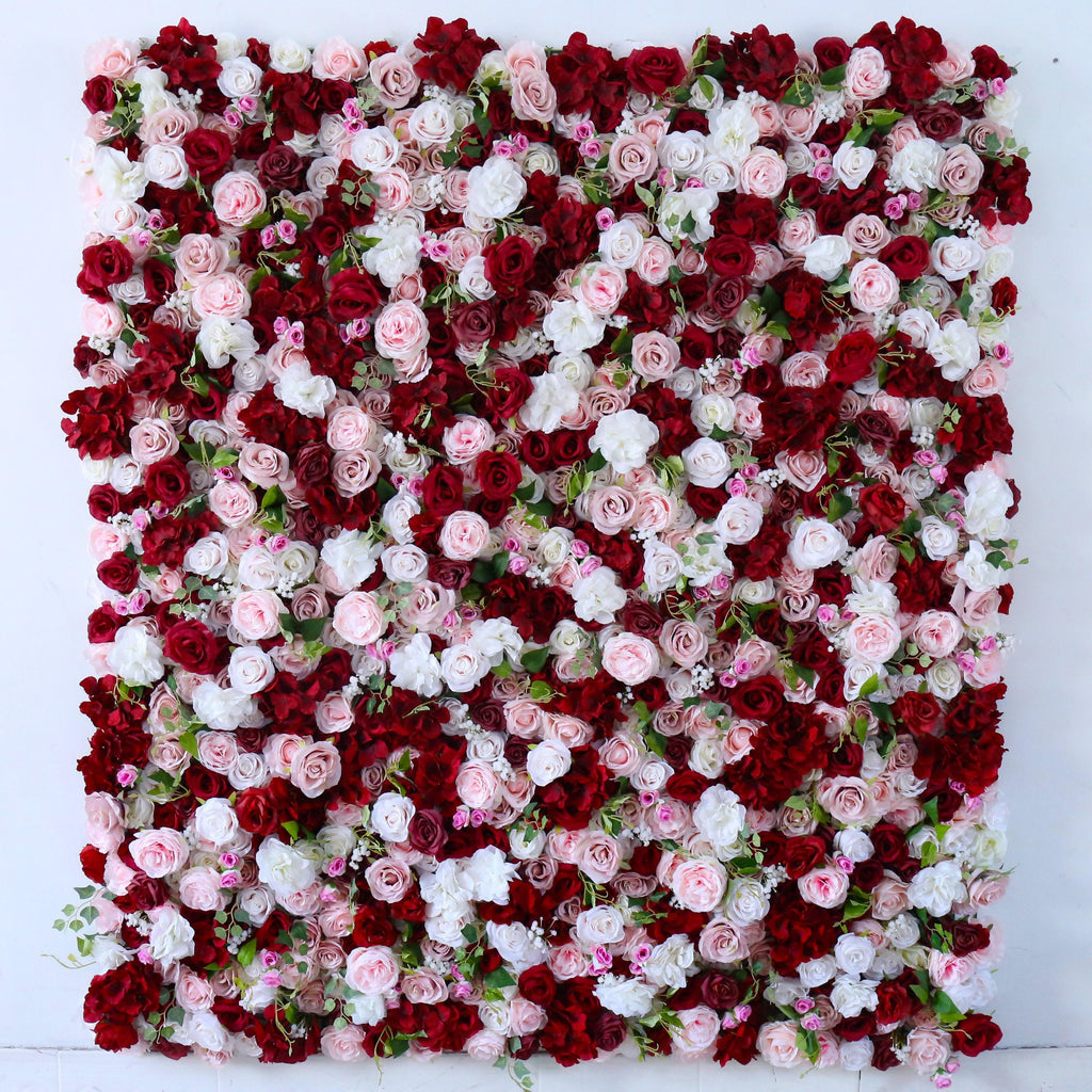 3D Silk Flower Wall Panel, Wedding Photo Booth Backdrop
