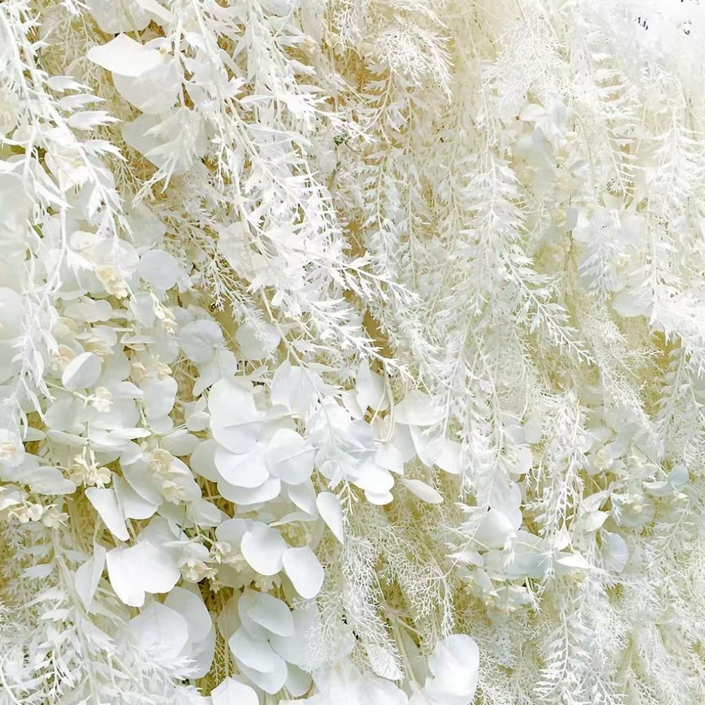 Ships from Houston |5D  Flower Wall 8*8ft  - Flower Wall Rolling Up Curtain Wall, Fabric Flower Wall, Wedding Party Photo Backdrop