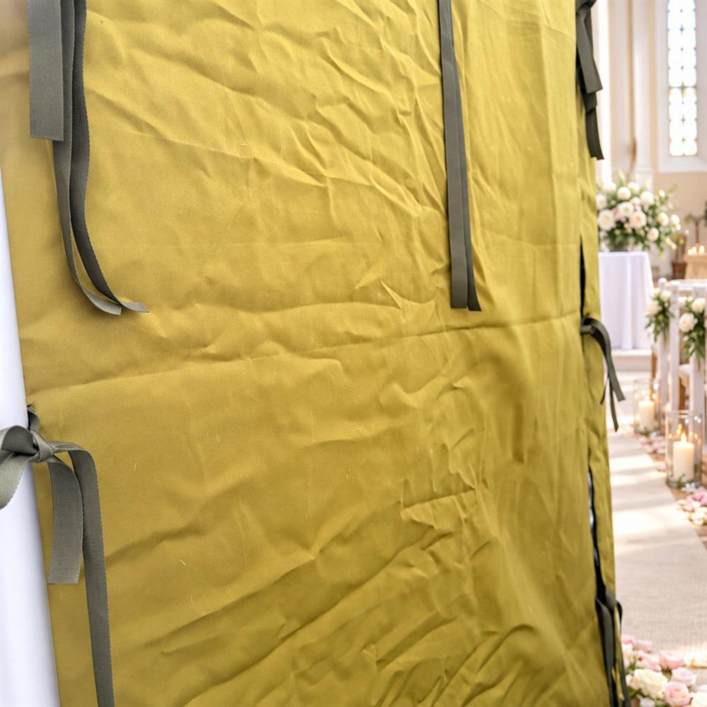 Ships from Houston | 8x8ft White Rose Flower Wall | Roll-Up Fabric Floral Backdrop | Wedding Photo Booth & Party Decor
