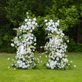 Neve - White Large Unique Floral Arch with Frame for Wedding Party Event Backdrop Free Shipping