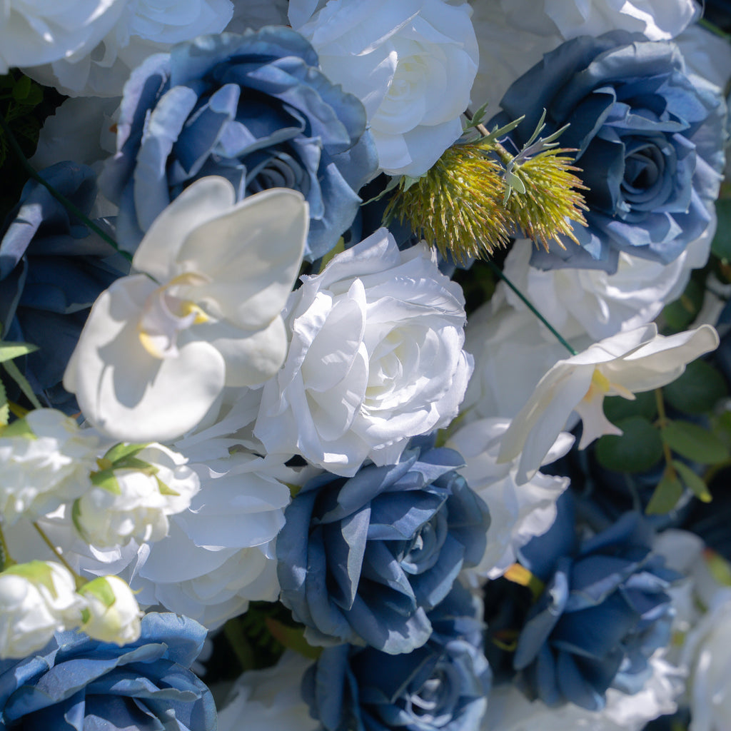 Precious：5D Fabric Artificial rolling up curtain flower wall Free Shipping